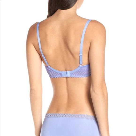 b.tempt'd Tied in Dots WireFree PushUp Bra 952228 - Picture 3 of 8